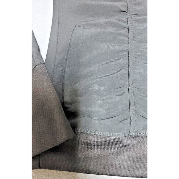 FILA Women Athletic Jacket Windbreaker Moisture Wicking Black Zip Up - XS - Picture 10 of 10